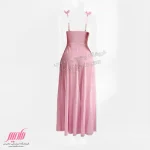 لباس خواب زنانه بلند جلو باز کلرن