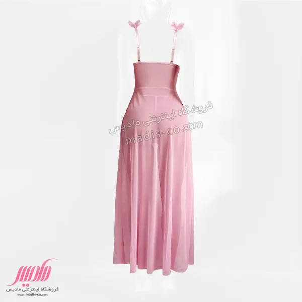 لباس خواب زنانه بلند جلو باز کلرن