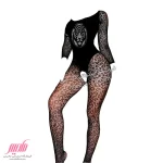 فول بادی زنانه نگین دار پلنگی مجلسی اصل