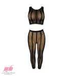 بادی زنانه نیم تنه و ساق شلواری راهدار