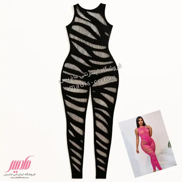 بادی زنانه یکسره راهدار طرح زبرا