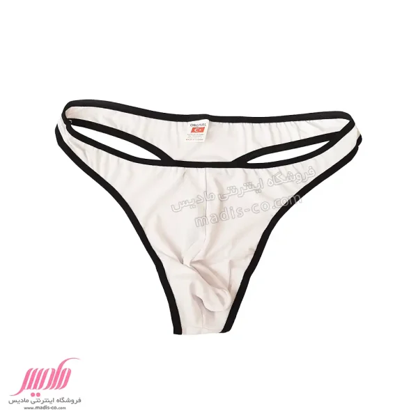 شورت مردانه لامبادا دور دوزی مشکی