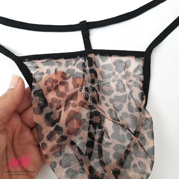 شورت لامبادا مردانه تور طرح پلنگی