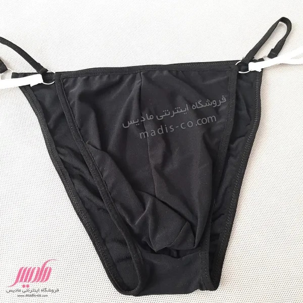 شورت مردانه تانگ بغل دوبندی حلقه دار