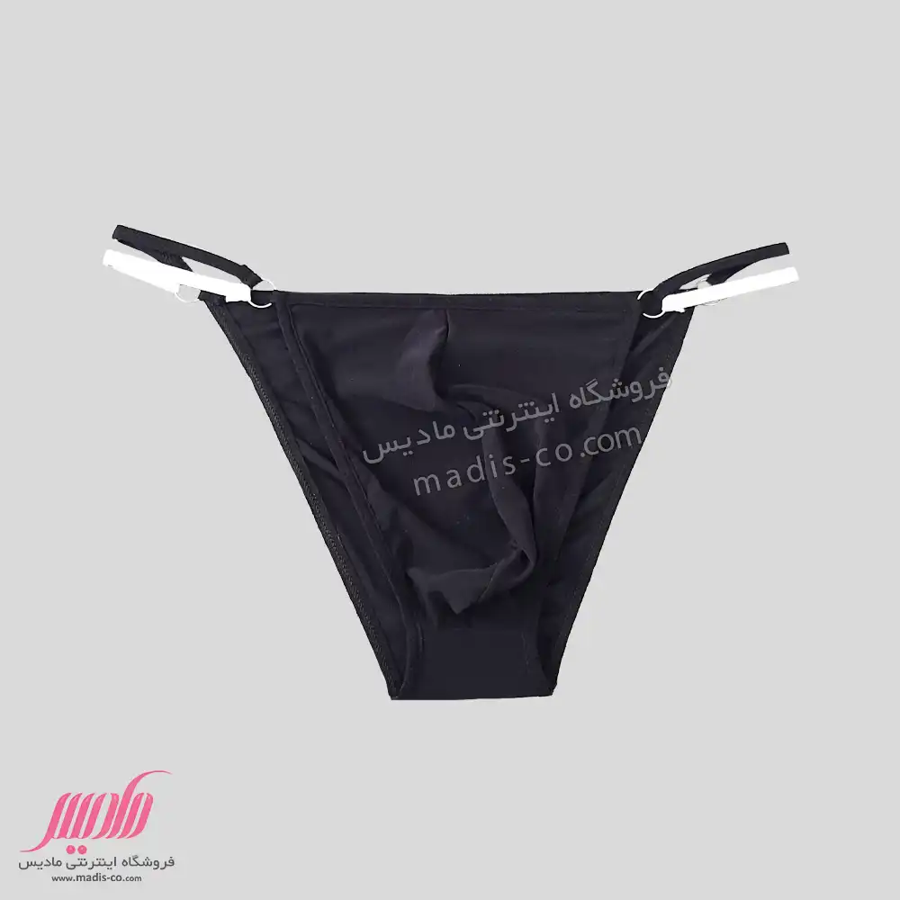 شورت مردانه تانگ بغل دوبندی حلقه دار