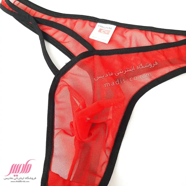 شورت مردانه فانتزی تمام تور کنار دوبندی