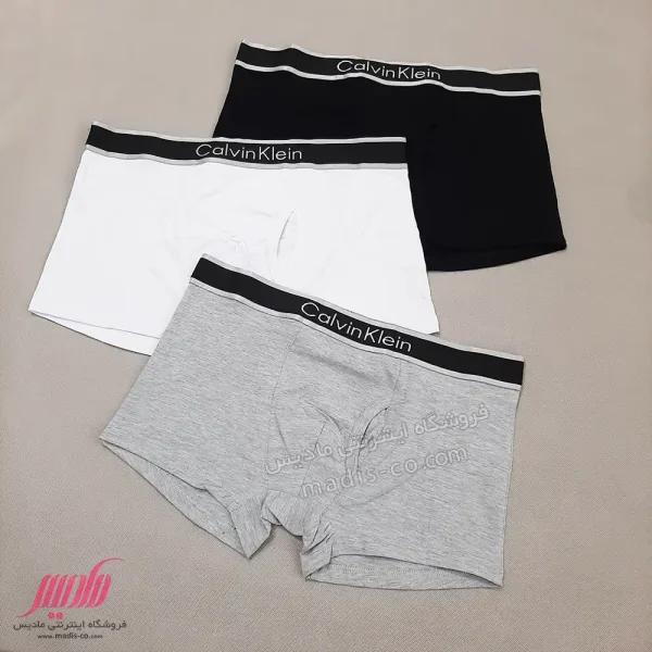 شورت مردانه نخی نیم پا اعلا Calvin Klein