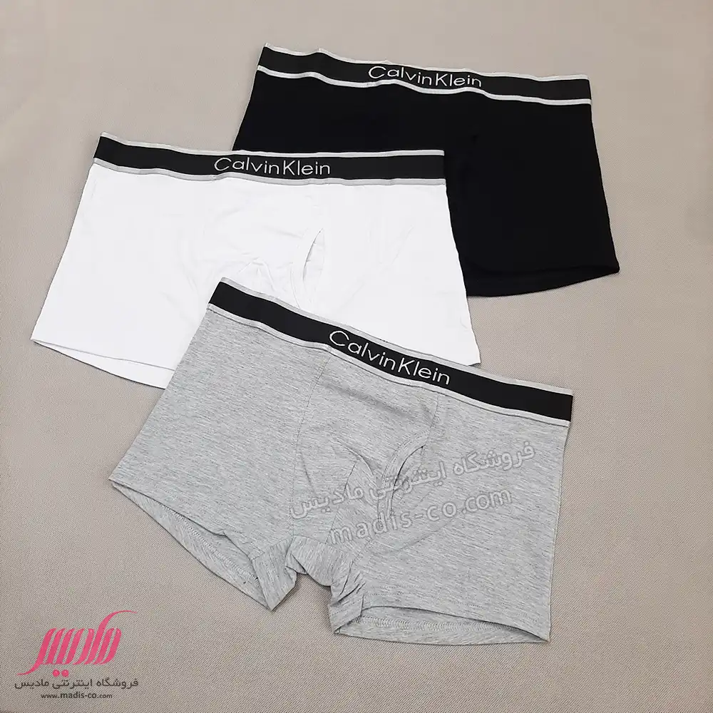 شورت مردانه نخی نیم پا اعلا Calvin Klein