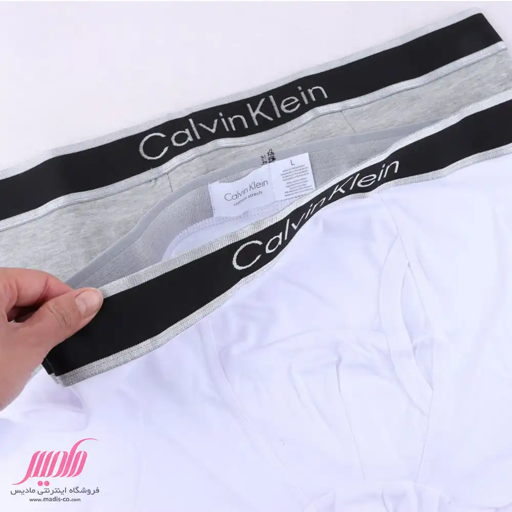 شورت مردانه نخی نیم پا اعلا Calvin Klein