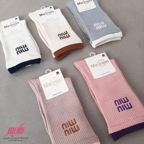 جوراب زنانه ساق دار کش انگلیسی