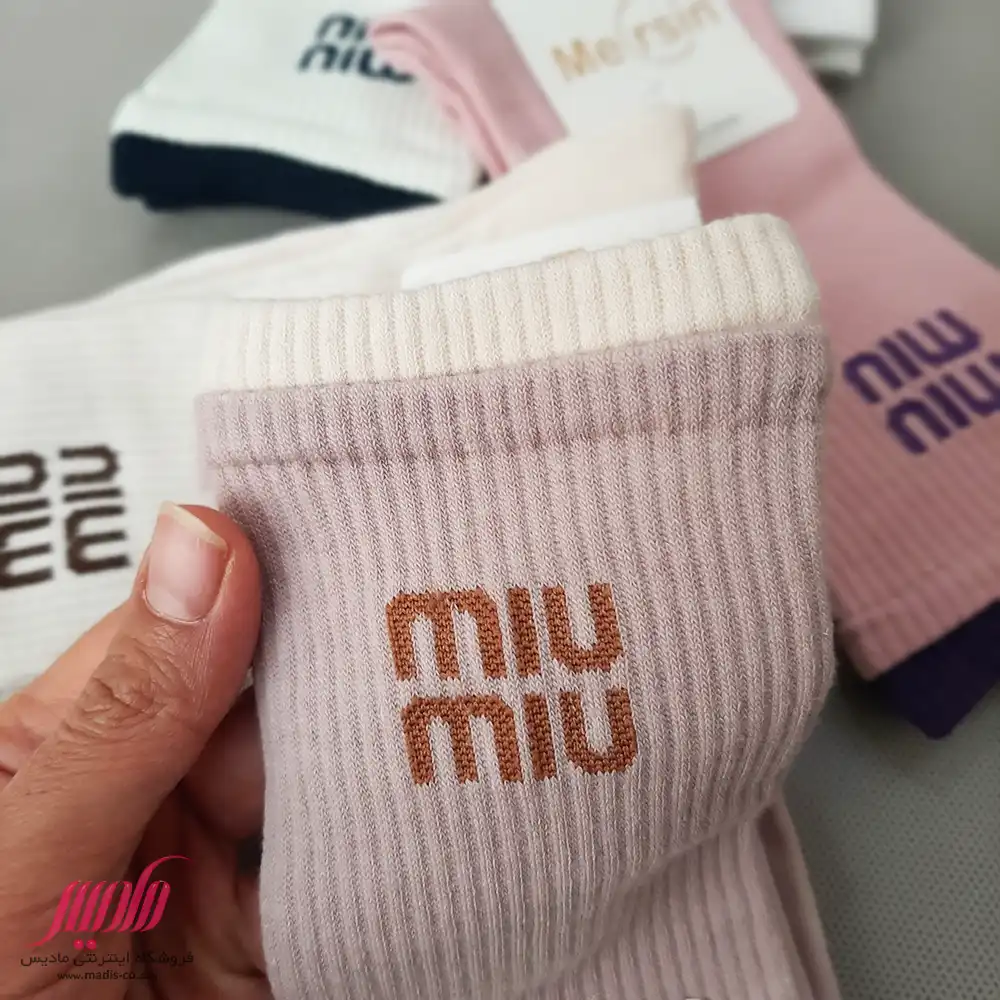 جوراب زنانه ساق دار کش انگلیسی