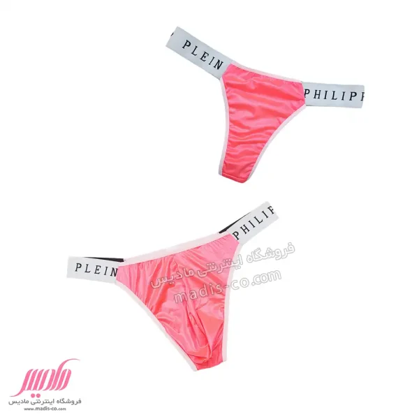 ست شورت زنانه و مردانه کش فانتزی رنگی