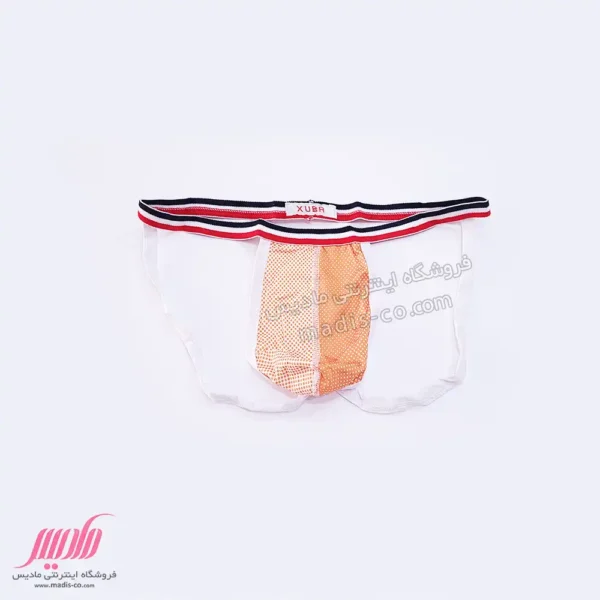 شورت مردانه پشت باز ژوبا Xuba خال خالی