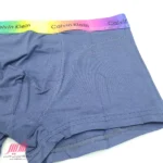 شورت مردانه نخی نیم پا کش رنگی